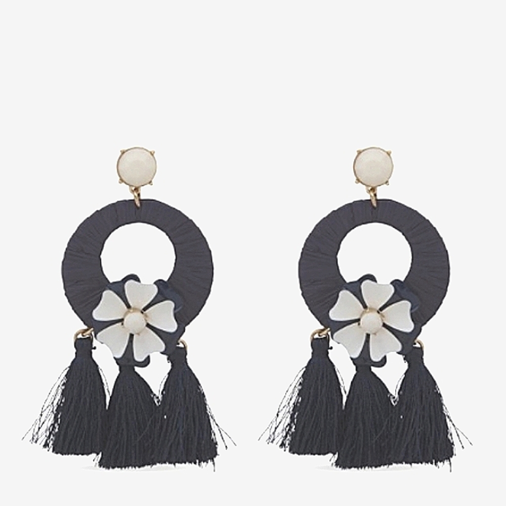 Pappagallo tassle earrings